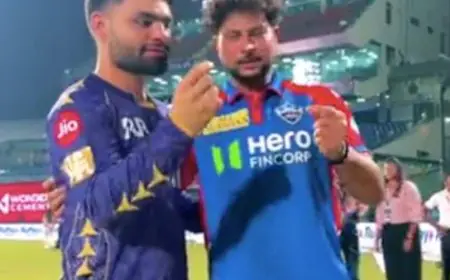 Delhi Capitals Break Silence As Kuldeep Yadav-Rinku Singh Slap Row Stuns Internet