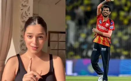RJ Mahvash's Epic Reaction On Yuzvendra Chahal's Historic Hat-Trick For PBKS vs CSK: "Sir..."