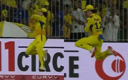 Chennai Super Kings Star Takes Stunning Boundary Line Catch, Sends Fans Into Frenzy - Watch