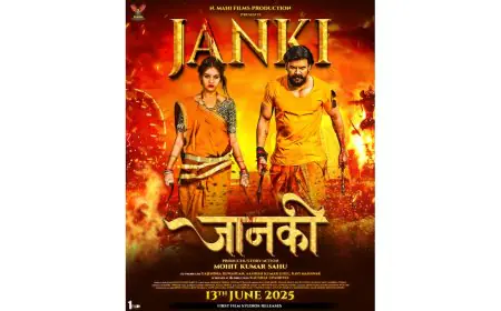 Poster Out “JANKI Part-1”: Big Mass Action Entertainer Set for Grand Release on June 13, 2025