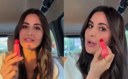 Katrina Kaif Unveils New Jelly Lip And Cheek Wand, Perfect For A Sun-kissed Look