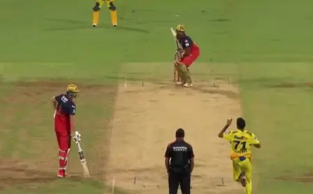 Watch: 6,6,4,6,6,4 - RCB Star Romario Shepherd Annihilates CSK Pacer For Most Expensive Over Of Season