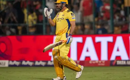 MS Dhoni Admits He Failed To 'Ease Pressure', Puts Blame Of Defeat vs RCB On...