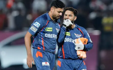 Rishabh Pant Fumes At Avesh Khan For Not Following Strategy, LSG Pacer Loses Focus