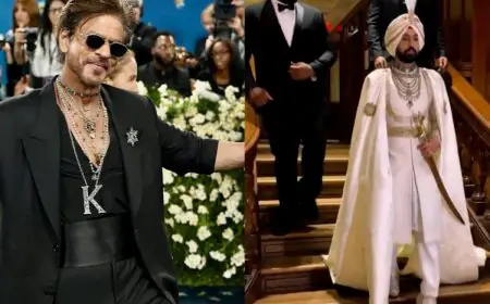 Met Gala 2025 LIVE Updates: SRK Called 'King Khan' On Red Carpet; Diljit Looks Like Indian Prince