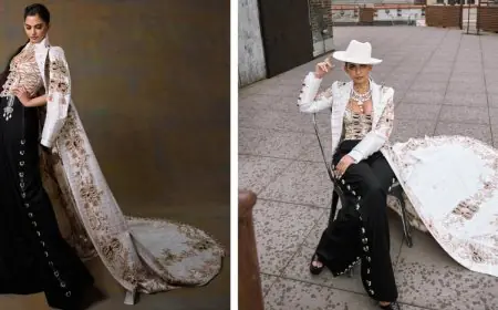 Isha Ambani Turns Heads in Anamika Khanna’s Couture Masterpiece at Met Gala 2025