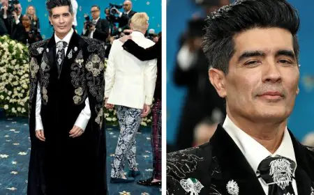 Manish Malhotra Makes A Royal Grand Debut AT MET Gala 2025