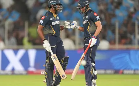 IPL Orange Cap Contender Sai Sudharsan Makes Feelings Clear On Shubman Gill, Says "He Is Somebody..."