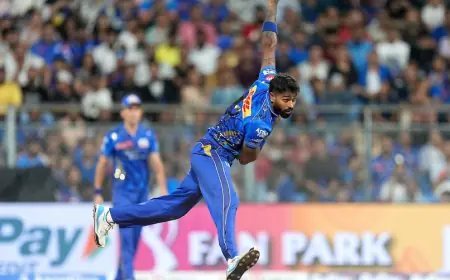 Hardik Pandya Bowls Forgettable 11-Ball Over, Goes Joint-Top In Unwanted IPL Feat List
