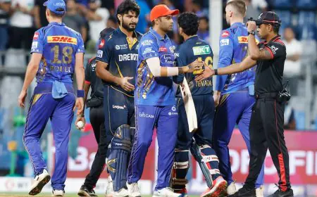 IPL 2025 Points Table: Gujarat Titans Topple Royal Challengers Bengaluru To Claim Top Spot, Mumbai Indians Slip Down To...