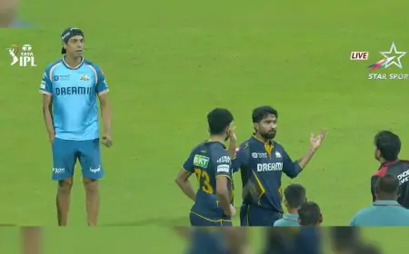 Ashish Nehra, Rahul Tewatia Furious With Umpires After Rain Delay During MI vs GT. Reason Is...