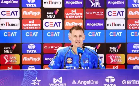 CSK Batting Coach Michael Hussey Hails Youngsters After KKR Win