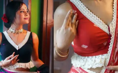 Tips For Pairing Sleeveless Blouse With Saree