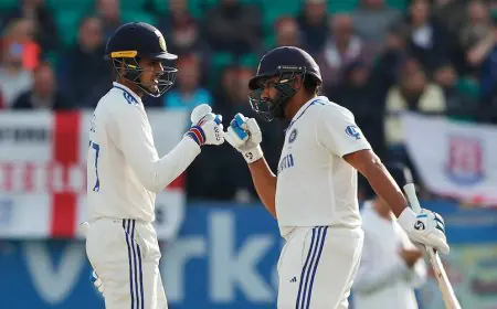 "Absolute Inspiration": Shubman Gill's Heartfelt Post As Rohit Sharma Retires From Test Cricket