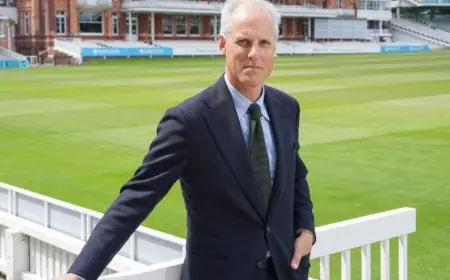 Former England Selector Ed Smith Appoined As Next MCC President