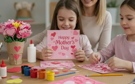 Mother’s Day 2025 DIY Crafts: Cards And Handmade Gifts Kids Can Make With Love
