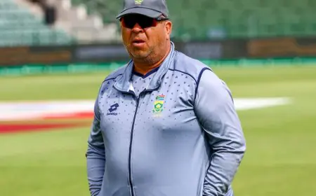 Shukri Conrad Appointed As South Africa Men's All-Format Head Coach