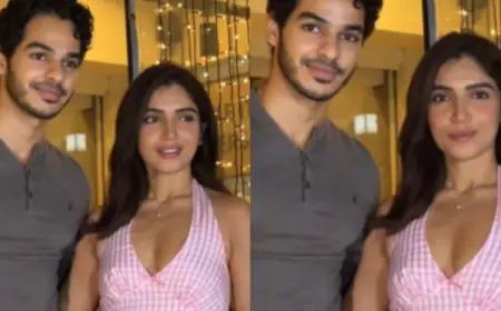 Bhumi Pednekar Serves Soft Glamour And Romantic Charm In A Pink Midi Dress