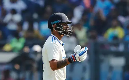 "We Don't Blame You": Virat Kohli Mocked By England's County Championship Over Test Retirement