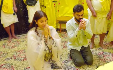 "Prasann Ho?": Virat Kohli Asked By Premanand Maharaj. His Reply, Then Anushka Sharma's Question