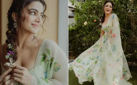 Wamiqa Gabbi's Summer Style Game Is Strong In This Hand-Painted Masterpiece