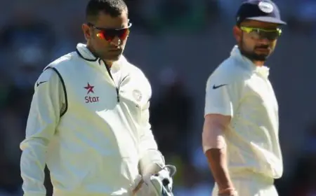 "A Team Who Did Not Love...": Ex-England Captain Pinpoints Big Difference Between MS Dhoni And Virat Kohli