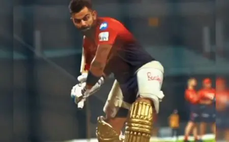 Watch: First Time Since Test Retirement, Virat Kohli Resumes Practice With RCB
