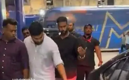 Watch - "Yeh Kya Hai?": Rohit Sharma Jokingly Scolds A Man, Reason Is Dent In His Car