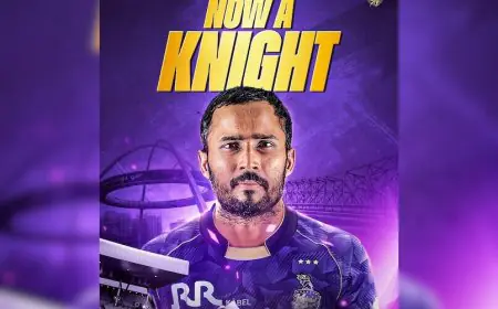 Meet Shivam Shukla, Another Mystery Spinner Roped In By KKR As Replacement Player In IPL 2025