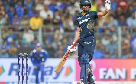 "He's Been Fantastic": Parthiv Patel Lauds GT Skipper Shubman Gill