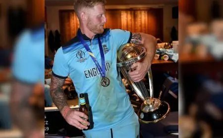Ben Stokes Quits Alcohol, Says "Not Had A Drink Since..."