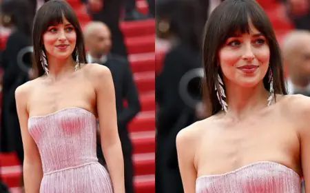 Dakota Johnson, Who Visited India During Coldplay Concerts, Serves Whimsical Glamour At Cannes 2025