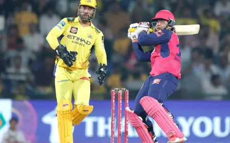 CSK vs RR Highlights, IPL 2025: Vaibhav Suryavanshi The Star As RR Push MS Dhoni's CSK Towards 1st-Ever Last-Place Finish