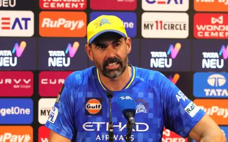 "Fitting That We Are Bottom": CSK Coach Stephen Fleming Spares No One At Press Conference