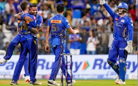 IPL 2025 Points Table: MI Seal Playoff Spot, Race For Top Two Finish Heats Up