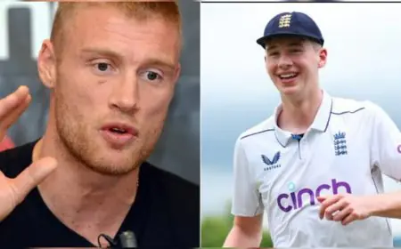 Andrew Flintoff's Son Picked For England Lions' Squad Against India A, Chris Woakes Also In