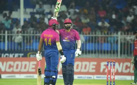 UAE Trounce Bangladesh In 3rd T20I To Set History With 2-1 Series Triumph