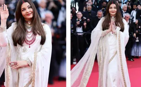 Aishwarya Rai Wears 500 Carats of Mozambique Rubies and Diamonds at Cannes 2025