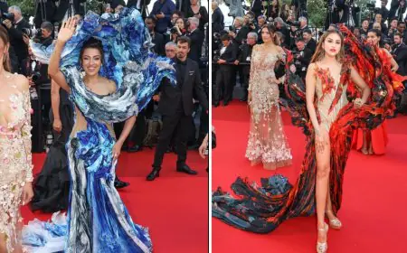 Indian Voices Took Climate Justice to Cannes Mohini Sharma and Juhi Vyas collaborated with Greenpeace India