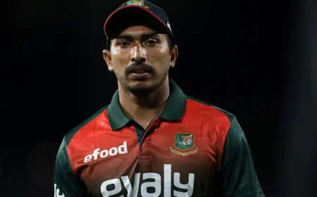 Bangladesh Batter Soumya Sarkar Ruled Out Of T20I Against Pakistan, Replacement Named