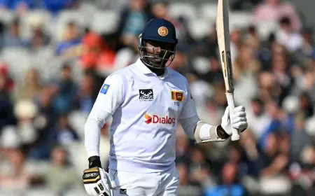 Angelo Mathews To Retire From Tests After First Game Against Bangladesh