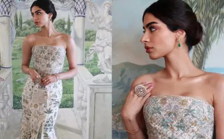 Khushi Kapoor's Cannes Floral Gown Had A Stunning Rajasthani Connection | See Pics