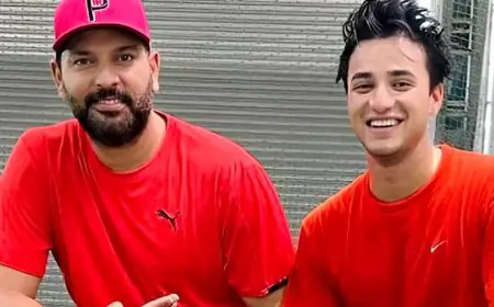 After Signing Yuvraj Singh As Mentor, Prolithic Talent Agency Also Gets Abhishek Sharma On Board