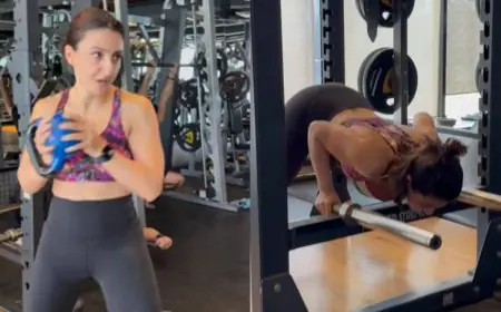 Follow Soha Ali Khan's Intensive Gym Routine To Start Your Weekend On A Fit Note