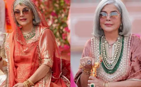 Decoding Zeenat Aman’s Contemporary Yet Classic Wardrobe For The Royals
