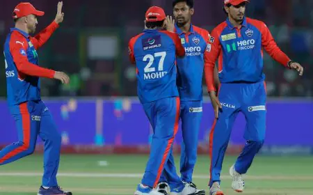 IPL 2025 Points Table: Top Two Race Wide Open After PBKS' Loss vs DC
