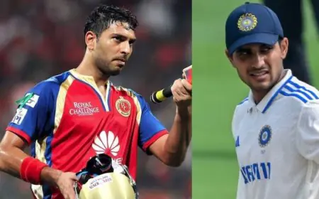 Yuvraj Singh Given Entire Credit After Shubman Gill Becomes India Captain: "Greatest Cricket Brain..."