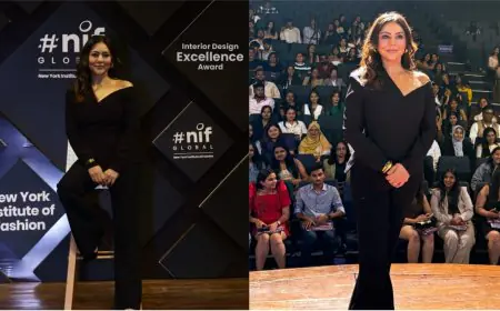 Gauri Khan Honours India’s Rising Interior Design Talent at NIF Global Excellence Awards