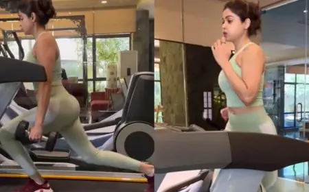 Shamita Shetty Shares 10-Minute Treadmill Workout For Busy Bees
