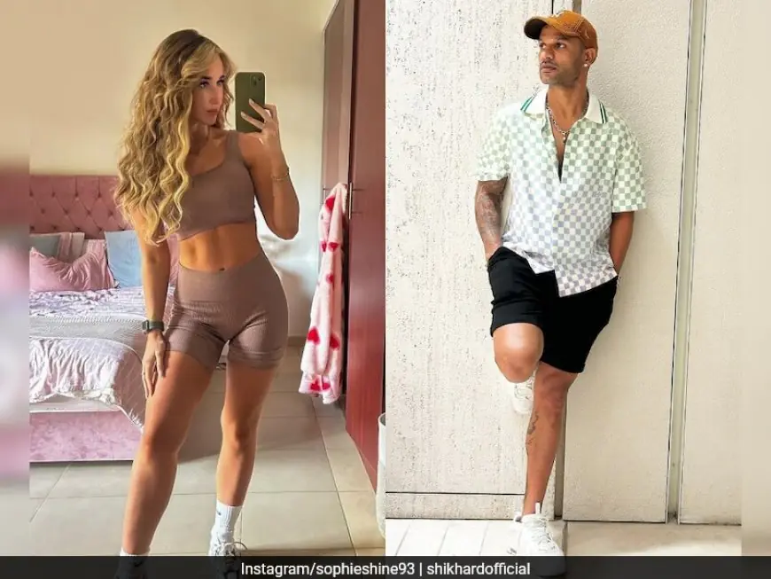 Who Is Sophie Shine? Meet Shikhar Dhawan's Girlfriend From Ireland